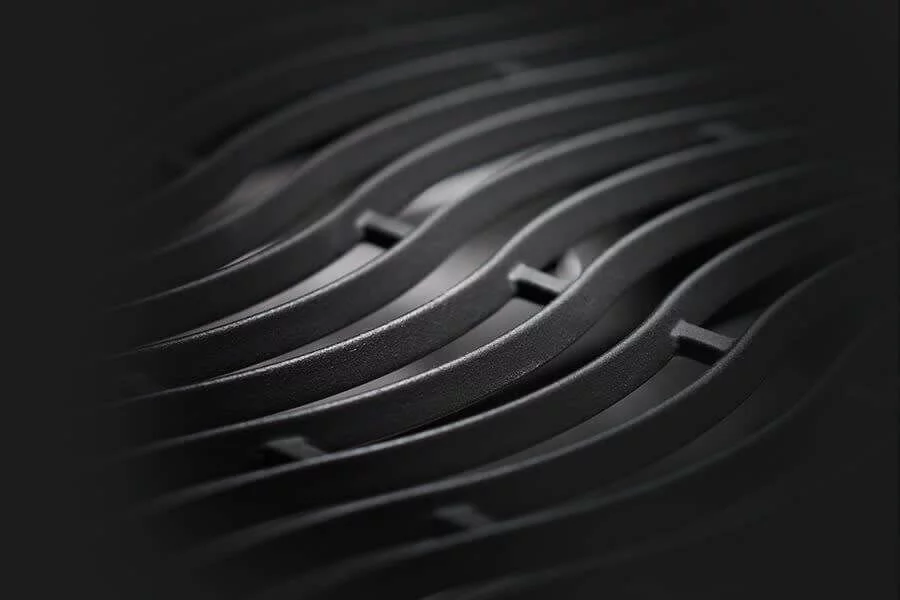 Legendarne, powlekane porcelaną, ruszty żeliwne WAVE™