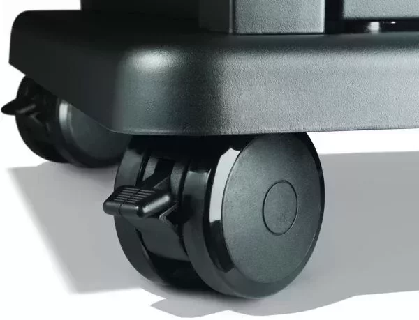 Cztery obrotowe kółka